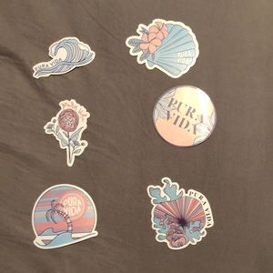 pura vida stickers